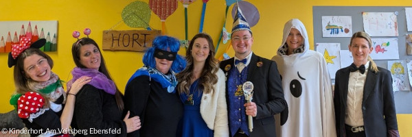 Fasching im Kinderhort Ebensfeld