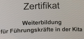 Zertifikat Weiterbildung