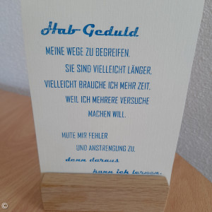 "Gruß" von Maria Montessori